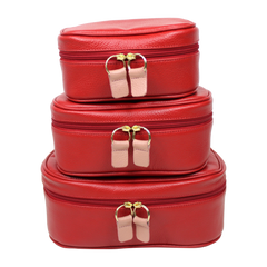 Kit Necessaire Aurora em Couro Personalizado