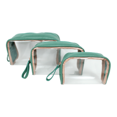 Kit Necessaire Betina em Couro Personalizado