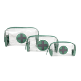 Kit Necessaire Farmacinha Jade com Lilás Liso Pronta Entrega