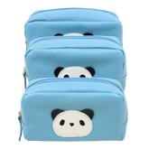 Kit Necessaire Little Panda em Couro Personalizado
