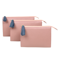 Kit Necessaire Louise em Couro Personalizada