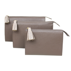 Kit Necessaire Louise em Couro Personalizada