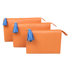 Kit Necessaire Louise em Couro Personalizada