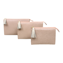 Kit Necessaire Louise em Couro Personalizada