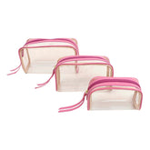 Kit Necessaire Abel Rosa Orquídea Pronta Entrega