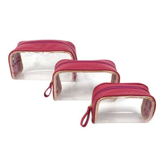 Kit Necessaire Betina Chiclete Pronta Entrega