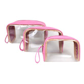 Kit Necessaire Betina Rosa Orquídea Pronta Entrega