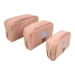 Kit Necessaire Gelato em Couro Personalizado