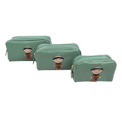 Kit Necessaire Santo Antônio em Couro Personalizado