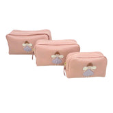 Kit Necessaire Fadinha em Couro Personalizado