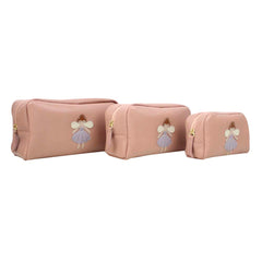 Kit Necessaire Fadinha em Couro Personalizado