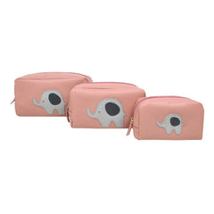 Kit Necessaire Elephant em Couro Personalizado