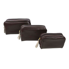 Kit Necessaire Julie com 3 Café com Off White Lesard Pronta Entrega