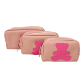 Kit Necessaire Little Bear em Couro Personalizado