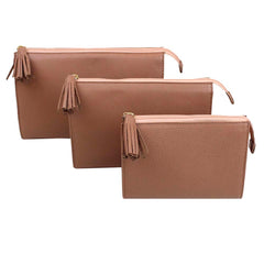 Kit Necessaire Louise em Couro Personalizada