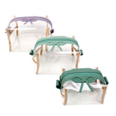 Kit Necessaire Matilde Crystal Laço Rococó em Couro Personalizado