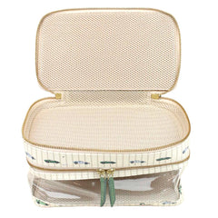 Necessaire Remédio Jumbo By Mariana Jabur Estampa Carros Couro Personalizada