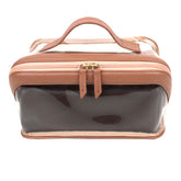 Kit Necessaire Norah em Couro e Vinil Personalizado