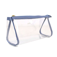 Necessaire Norah Crystal M Sky Pronta Entrega