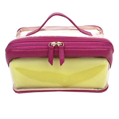 Kit Necessaire Norah Estampa Marrakech em Couro e Vinil Personalizado