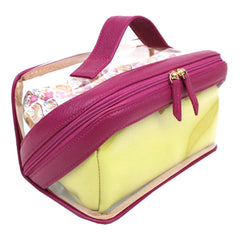 Kit Necessaire Norah Estampa Marrakech em Couro e Vinil Personalizado