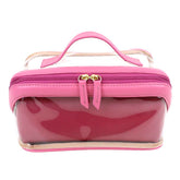 Kit Necessaire Norah Rosa Orquídea com Chiclete e Rosa Blush Pronta Entrega