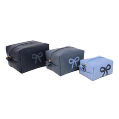 Kit Necessaire Matilde Laço Rococó em Couro Personalizado