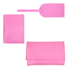 Kit Traveler - Organizadores de Viagem em Couro Personalizados