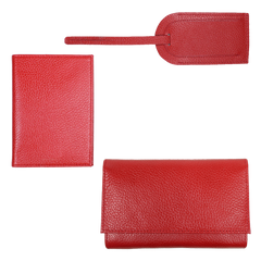 Kit Traveler - Organizadores de Viagem em Couro Personalizados