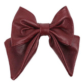 Laço para Cabelo Burgundy Liso Pronta Entrega