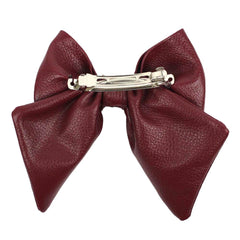 Laço para Cabelo Burgundy Liso Pronta Entrega