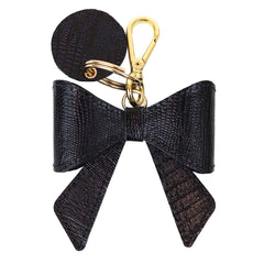 Chaveiro Laço Coquette Preto Paris Pronta Entrega