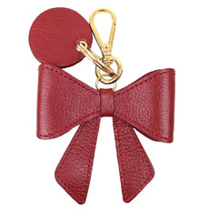 Chaveiro Laço Coquette Vermelho Liso Pronta Entrega