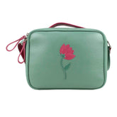 Lancheira Infantil Tulipa em Couro Personalizada