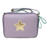 Lancheira Infantil Estrela em Couro Personalizada