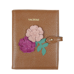 Porta Mini Cartão de Vacina - Modelo Einstein Le Jardin em Couro Personalizado