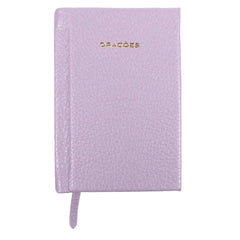 Livrinho de Orações Lilás Liso Pronta Entrega