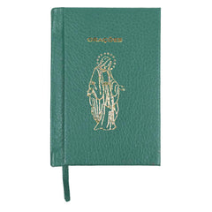 Livrinho de Orações com Hotstamping Nossa Senhora das Graças em Couro Personalizado