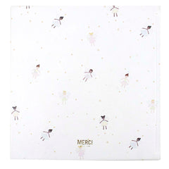 Livro de Memórias Fadinha Estampa Fadinha em Couro Personalizado