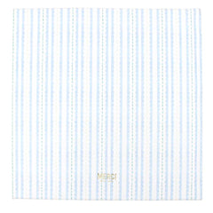 Livro de Memórias Barco Estampa Listrado Pontilhado em Couro Personalizado