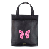 Lixeirinha de Carro Borboleta em Couro Personalizada