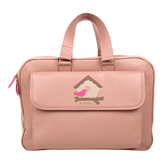 Mala de Bebê Little Bird em Couro Personalizada