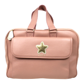 Mala de Bebê Estrela em Couro Personalizada