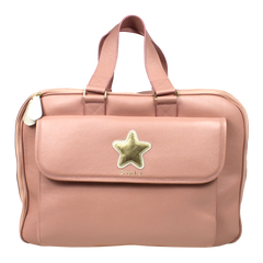 Mala de Bebê Estrela em Couro Personalizada