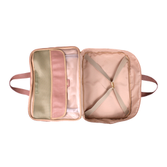 Mala de Bebê Laço Rococó Algodão Doce Liso com Atmosfera Pronta Entrega