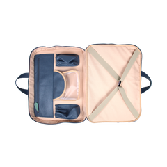 Mala de Bebê Boneco de Neve em Couro Personalizada