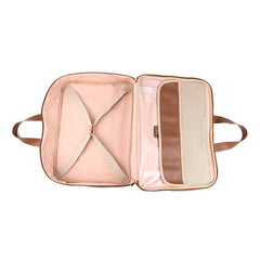 Mala de Bebê Cavalo Joca em Couro Personalizada