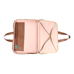 Mala de Bebê Cavalo Joca em Couro Personalizada