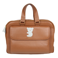 Mala de Bebê Little Koala em Couro Personalizada
