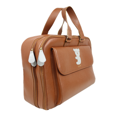 Mala de Bebê Little Koala em Couro Personalizada